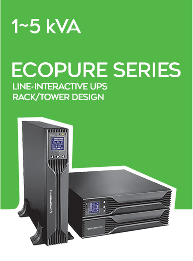 EcoPure Rack/Tower 1–5 kVA